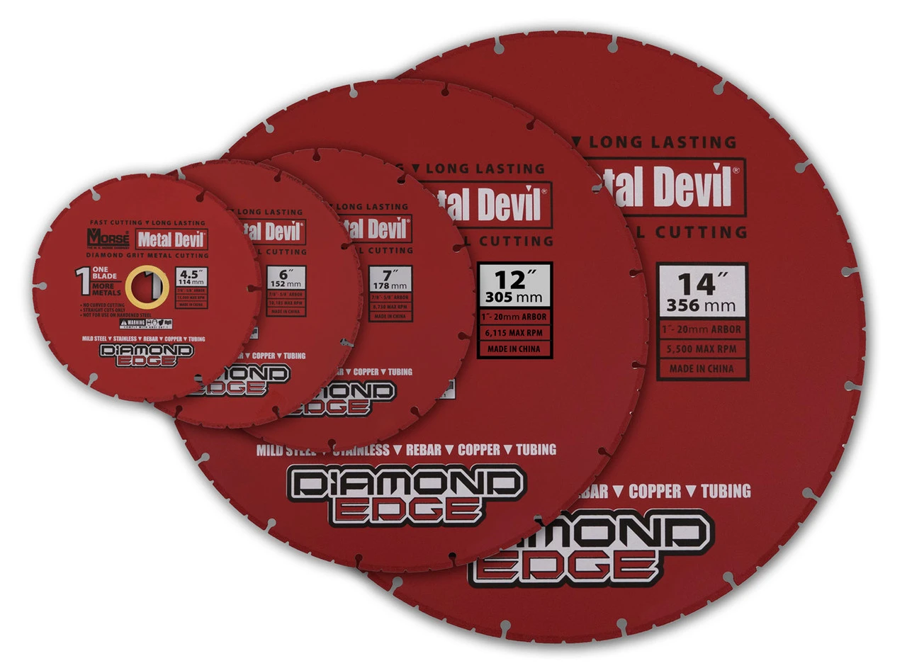 MK Morse CSD6000C - Diamond Circular Saw Blade for Metal 6", 7/8" - 5/8" Arbor 3 MK Morse CSD6000C - Diamond Circular Saw Blade for Metal 6", 7/8" - 5/8" Arbor