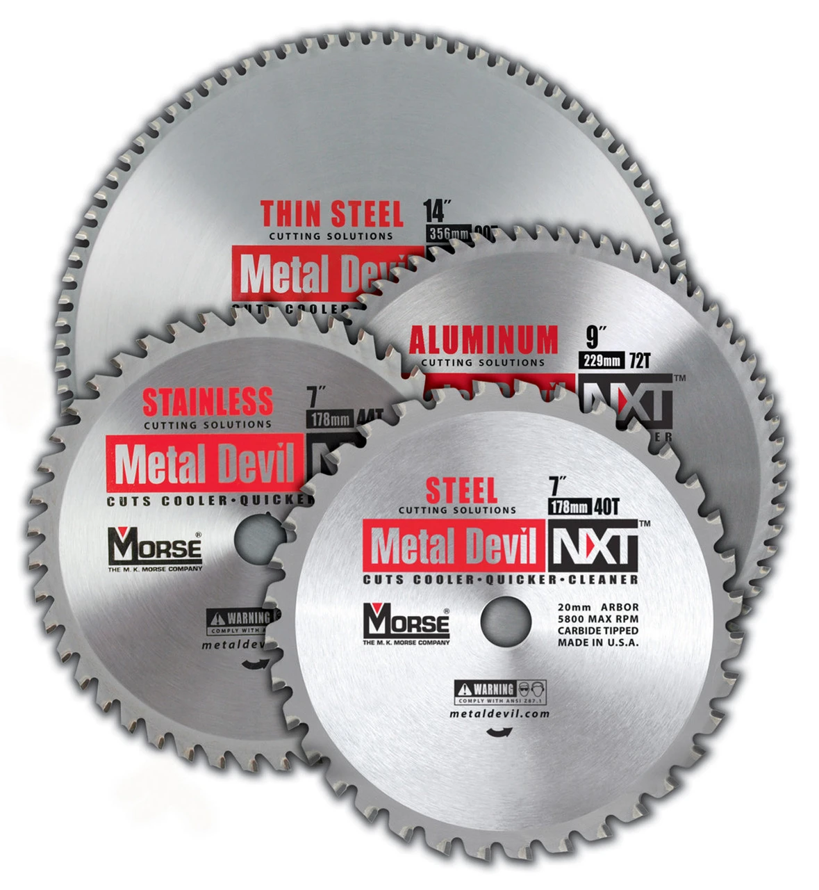 MK Morse CSM53850CLTSC - Metal Cutting Circular Saw Blade 5-3/8" 50T, Thin Steel, Made for Cordless Metal Saws, 20-10mm Arbor 3 MK Morse CSM53850CLTSC - Metal Cutting Circular Saw Blade 5-3/8" 50T, Thin Steel, Made for Cordless Metal Saws, 20-10mm Arbor