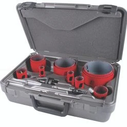 MK Morse MHS16P - BiMetal Hole Saw Kit Plumbing 16PC