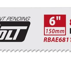 MK Morse RBAE12501115T05 - Recip Saw Blade (BiMetal) "Advanced Edge Bolt" 12" x 0.050" 11/15TPI 5/Pack