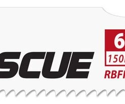 MK Morse RBFR66214WT03 - Recip Saw Blade (BiMetal) "Fire + Rescue" 6" x 0.062" 14TPI 3/Pack