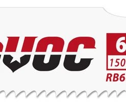 MK Morse RB96206T20 - Recip Saw Blade (BiMetal) "Havoc" 9" x 0.062" 6TPI 20/Pack