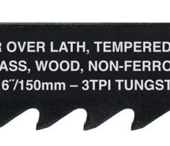 MK Morse RTCT606SC - Recip Saw Blade Carbide Tipped 6" X 3/4" 6TPI 1/Pack